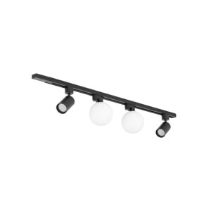 System szynowy TK Lighting Tracer Set Tblack 17 x4