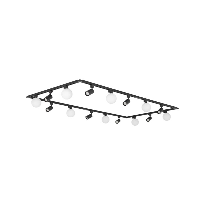 System szynowy TK Lighting Tracer Set Black 27 x16