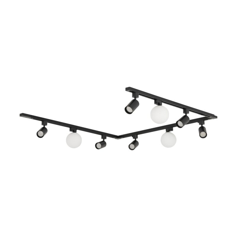 System szynowy TK Lighting Tracer Set Black 45 x9