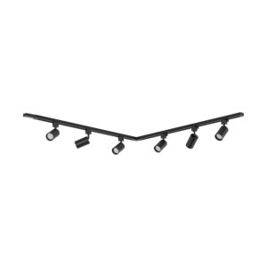 System szynowy TK Lighting Tracer Set Black 47 x6