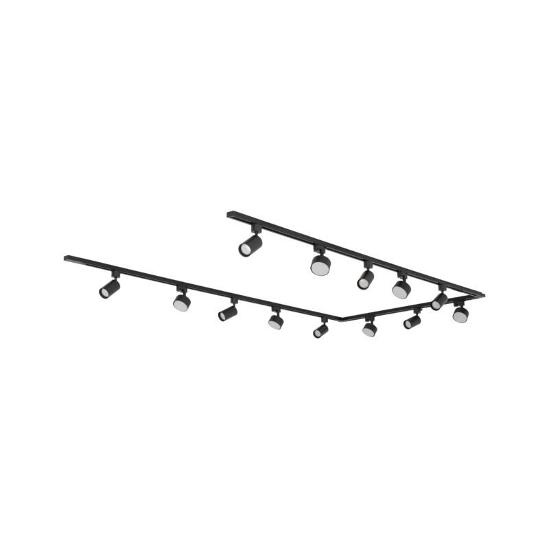 System szynowy TK Lighting Tracer Set Black 55 x13