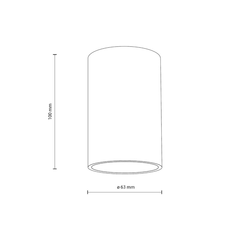 Spot TK Lighting Flare White GU10 x1 - obrazek 7