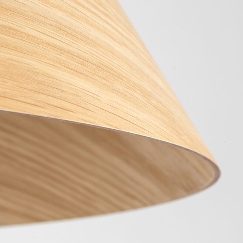 Lampa Wisząca TK Lighting Solis Wood Dąb Jasny x1 - obrazek 3