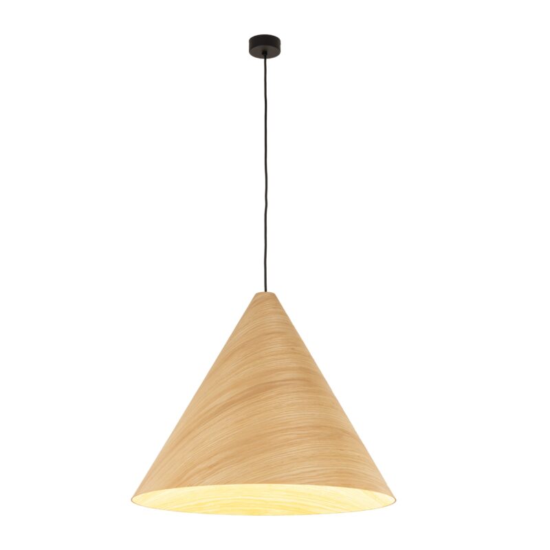 Lampa Wisząca TK Lighting Solis Wood Dąb Jasny x1 - obrazek 5