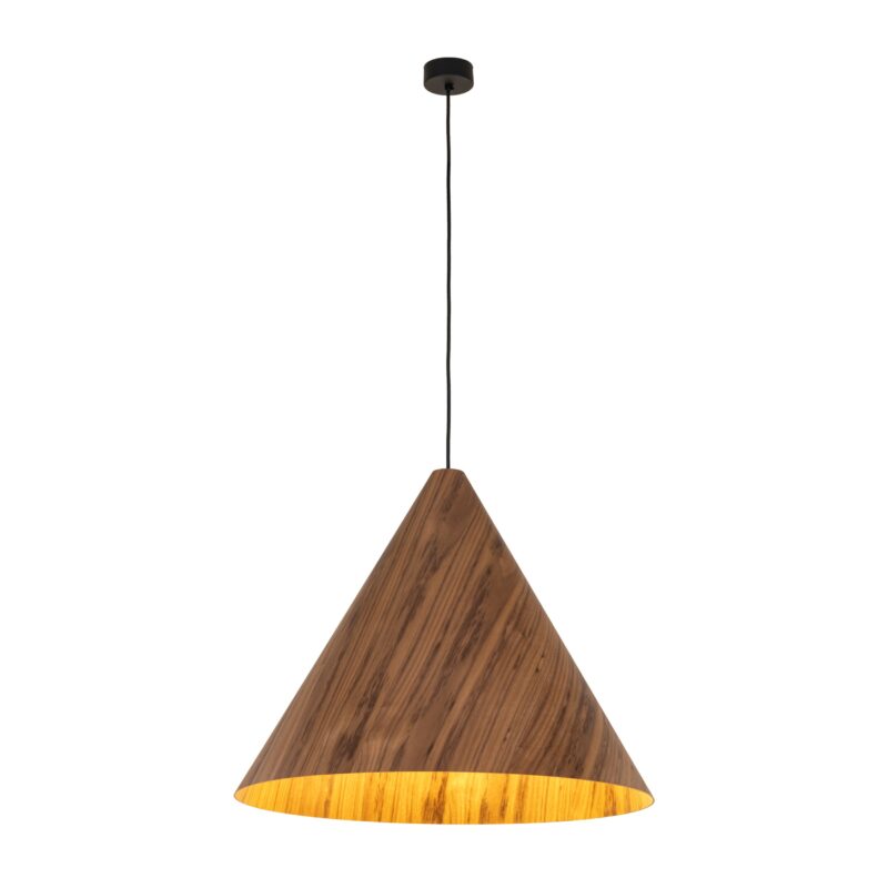 Lampa Wisząca TK Lighting Solis Wood Dąb Ciemny x1 - obrazek 5
