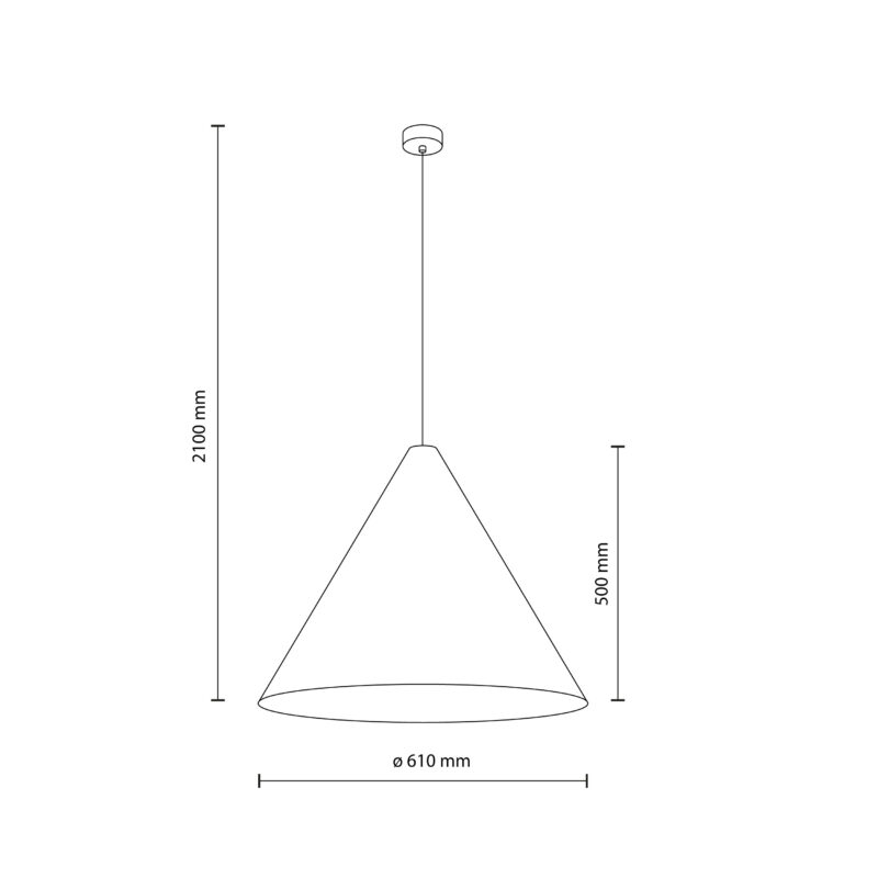 Lampa Wisząca TK Lighting Solis Wood Dąb Ciemny x1 - obrazek 7