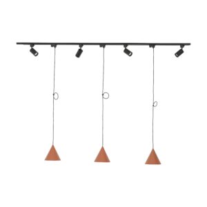 System szynowy TK Lighting Tracer Set Cono Brick 141 x7