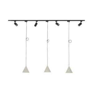 System szynowy TK Lighting Tracer Set Cono Beige 142 x7