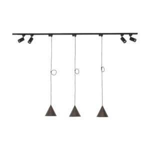 System szynowy TK Lighting Tracer Set Cono Brown 149 x7