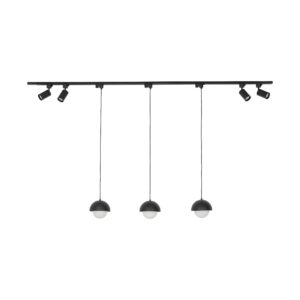 System szynowy TK Lighting Tracer Set Bono Black 154 x7