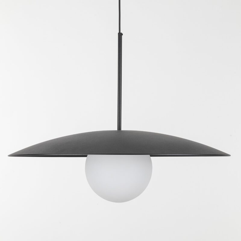 Lampa Wisząca TK Lighting Slate Black Glass x1 - obrazek 5