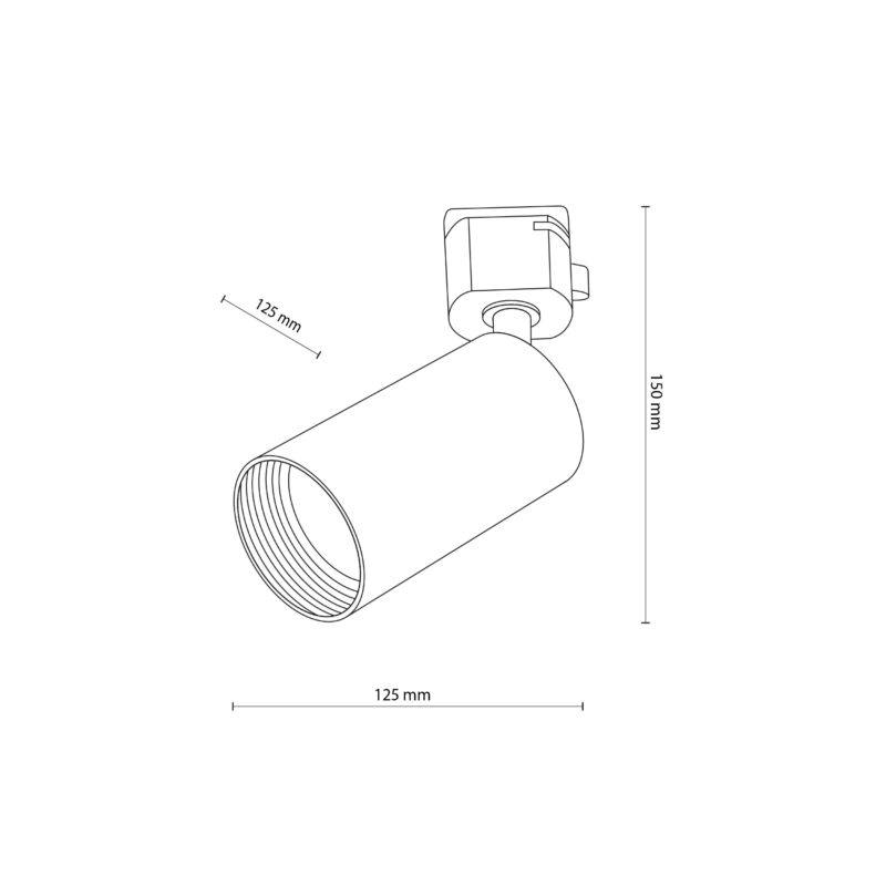 System szynowy TK Lighting Tracer Amis White x1 - obrazek 6