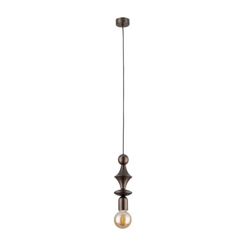 Lampa Wisząca TK Lighting Tower Brown x1