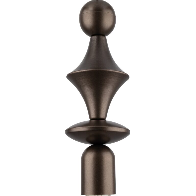 Lampa Wisząca TK Lighting Tower Brown x1 - obrazek 4