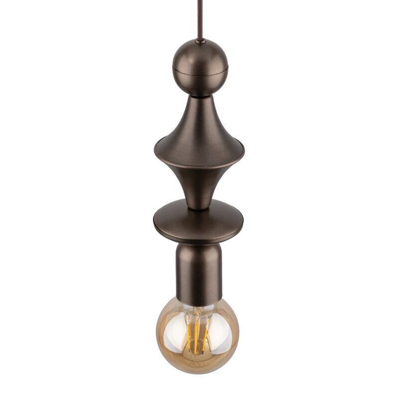 Lampa Wisząca TK Lighting Tower Brown x1 - obrazek 5
