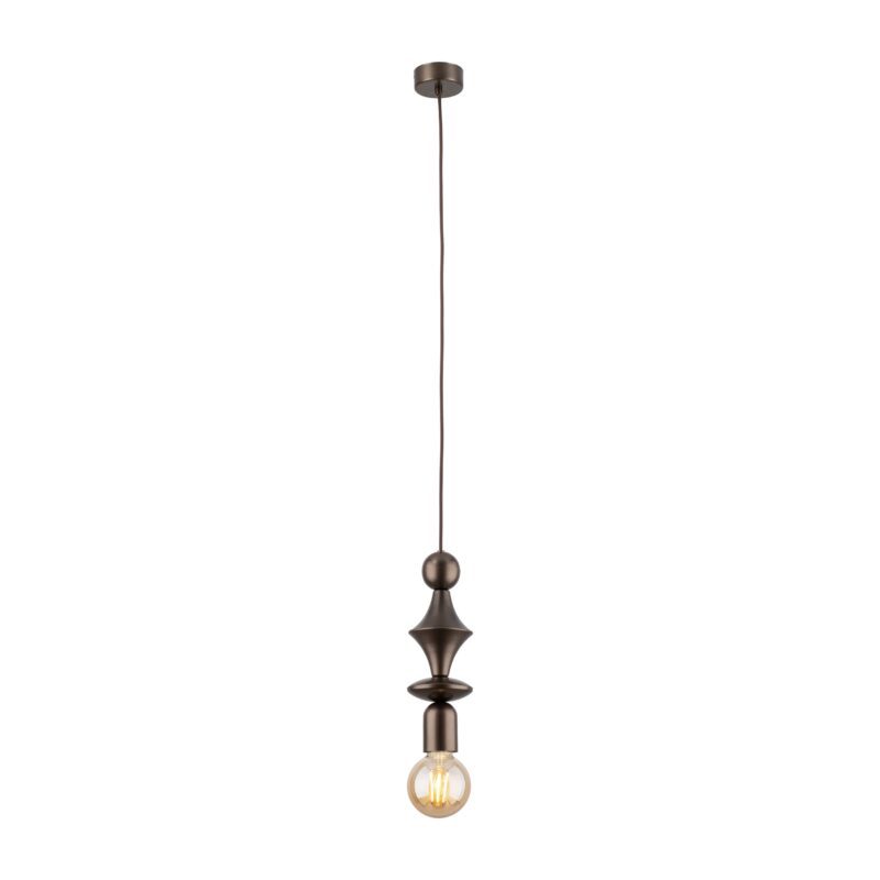 Lampa Wisząca TK Lighting Tower Brown x1 - obrazek 6