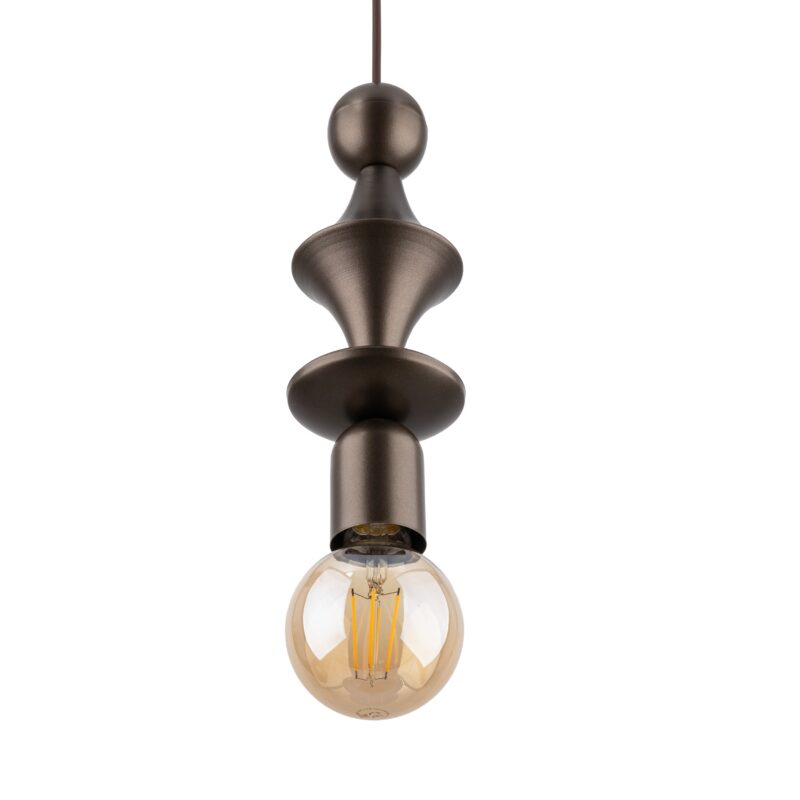Lampa Wisząca TK Lighting Tower Brown x1 - obrazek 7