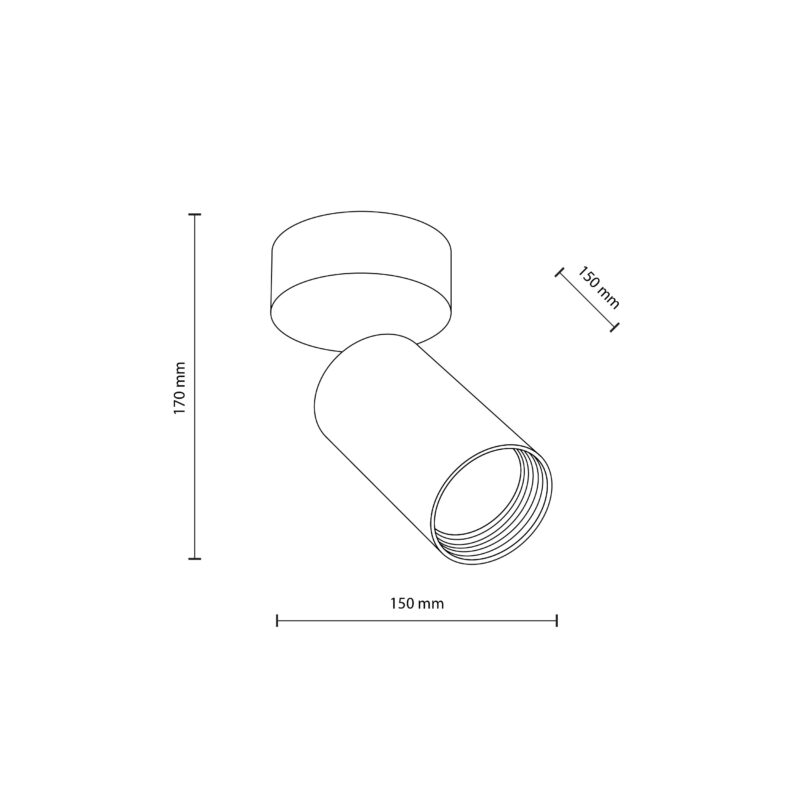Kinkiet TK Lighting Amis White x1 - obrazek 10