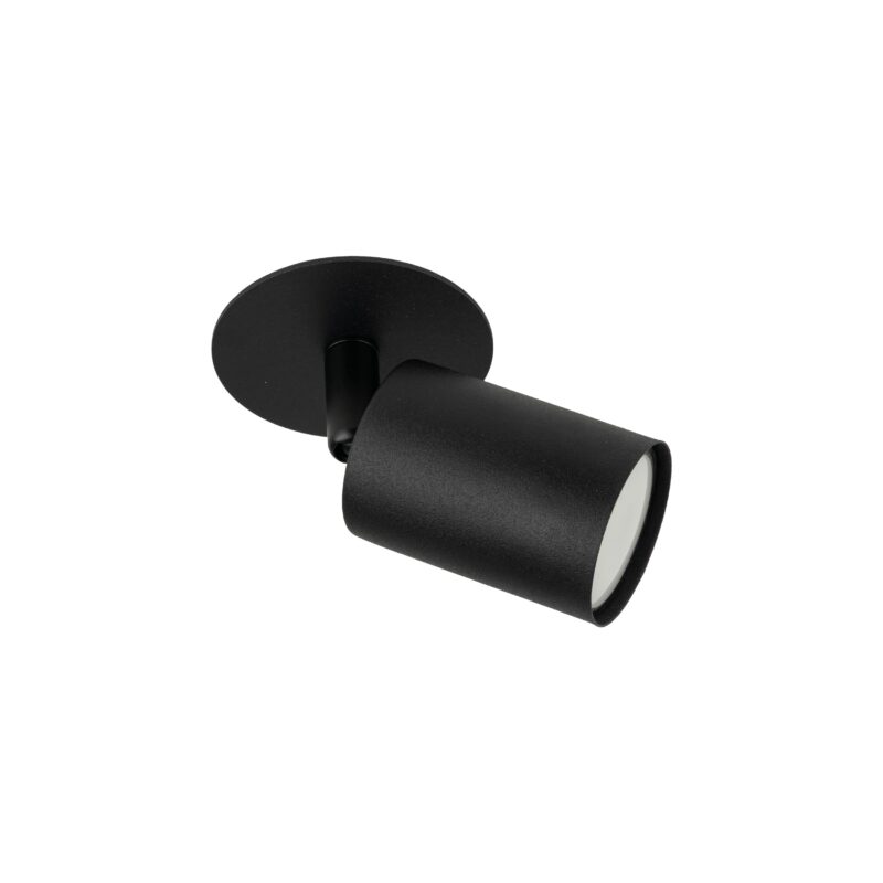 Kinkiet TK Lighting Nex Black Podtynkowy x1 - obrazek 3