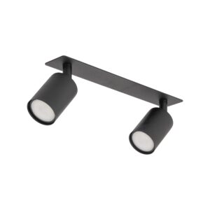 Lampa Sufitowa TK Lighting Nex Black Podtynkowa x2
