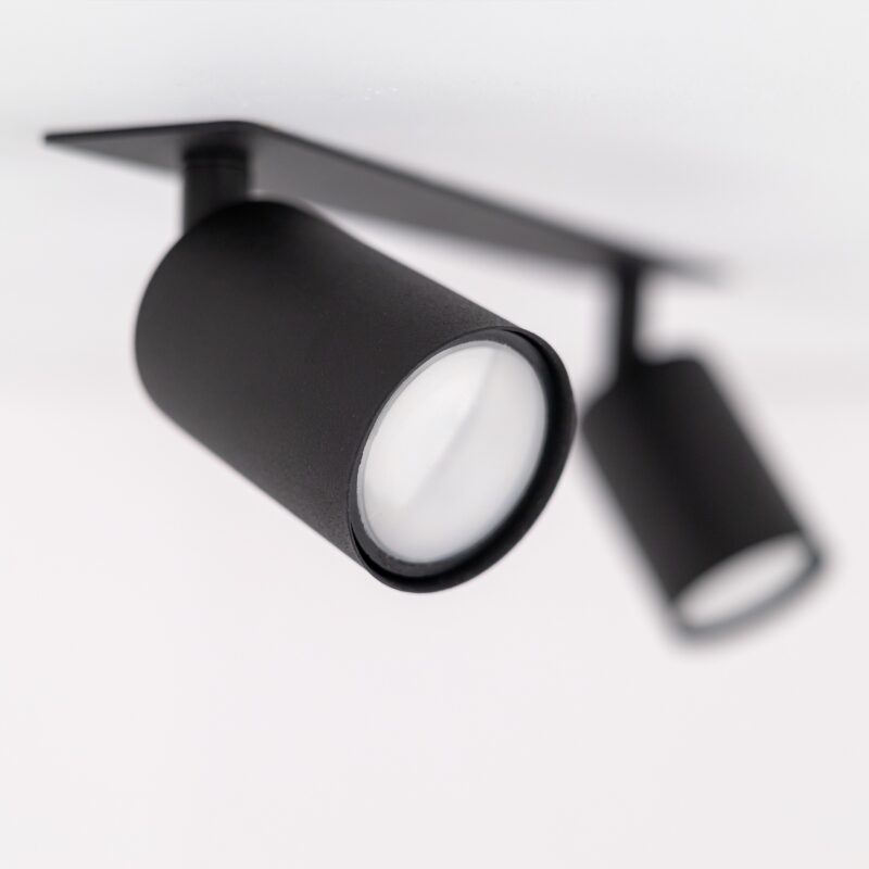 Lampa Sufitowa TK Lighting Nex Black Podtynkowa x2 - obrazek 3