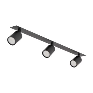 Lampa Sufitowa TK Lighting Nex Black Podtynkowa x3