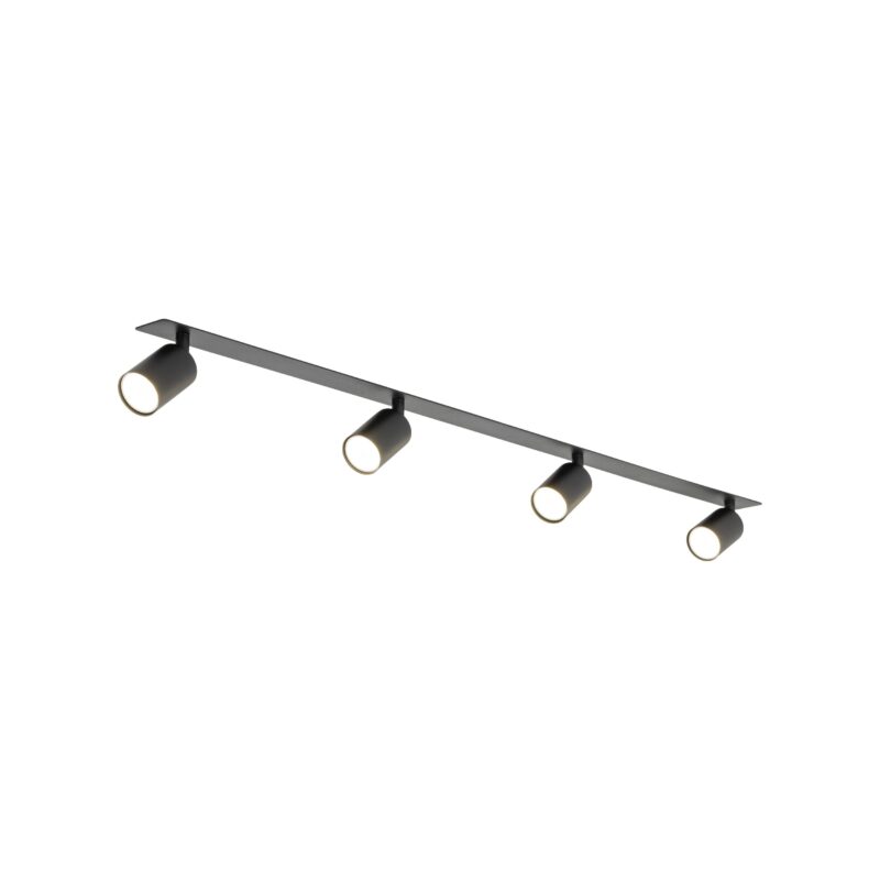 Lampa Sufitowa TK Lighting Nex Black Podtynkowa x4 - obrazek 9