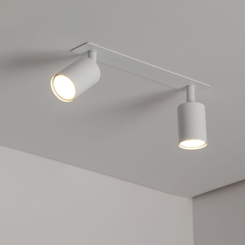 Lampa Sufitowa TK Lighting Nex White Podtynkowa x2 - obrazek 2
