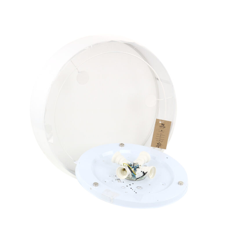 Lampa Sufitowa TK Lighting Rondo White 450 x4 - obrazek 4