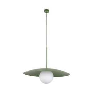 Lampa Wisząca TK Lighting Slate Peapod Glass x1