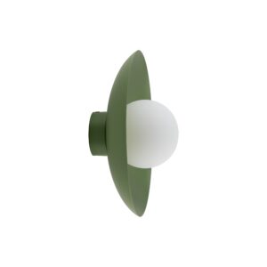 Kinkiet TK Lighting Slate Peapod Glass x1
