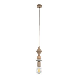 Lampa Wisząca TK Lighting Tower Sabia Wood x1
