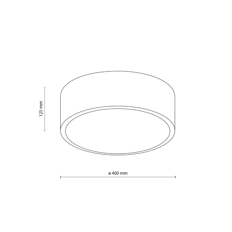 Spot TK Lighting Livo White M IP54 x3 - obrazek 8