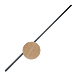 Kinkiet TK Lighting Java Ii Black Wood x1