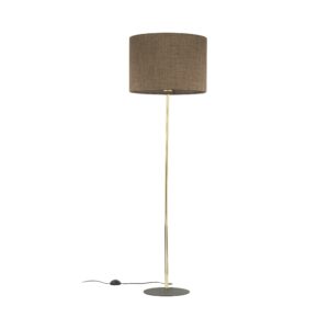 Lampa Podłogowa TK Lighting Umberto Brown Gold x1