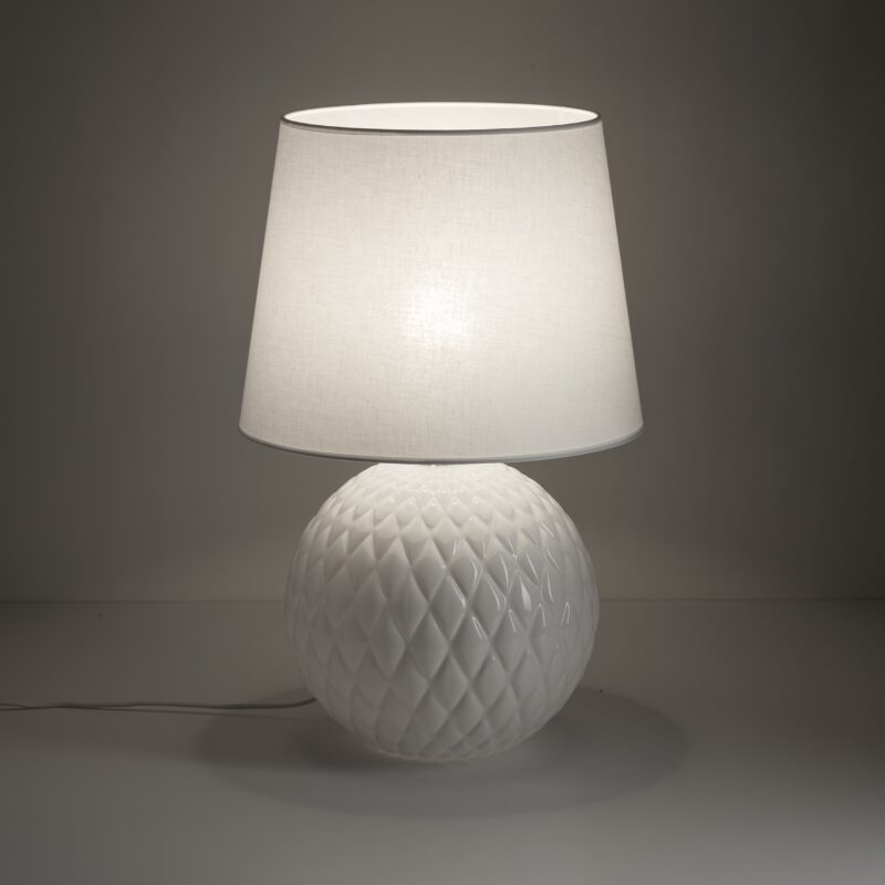 Lampka Nocna TK Lighting Santana White x1 - obrazek 6