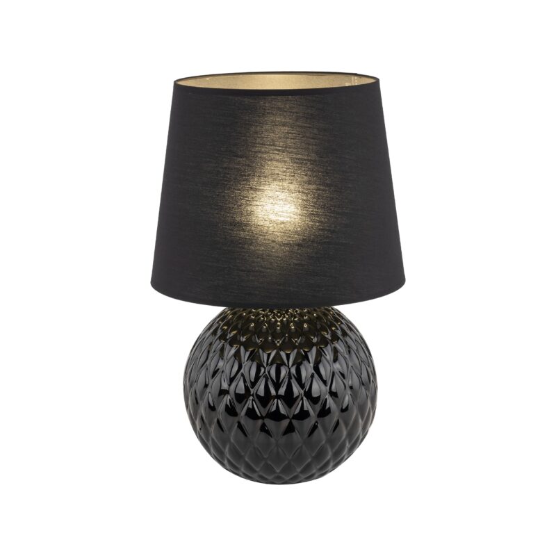 Lampka Nocna TK Lighting Santana Black x1 - obrazek 5