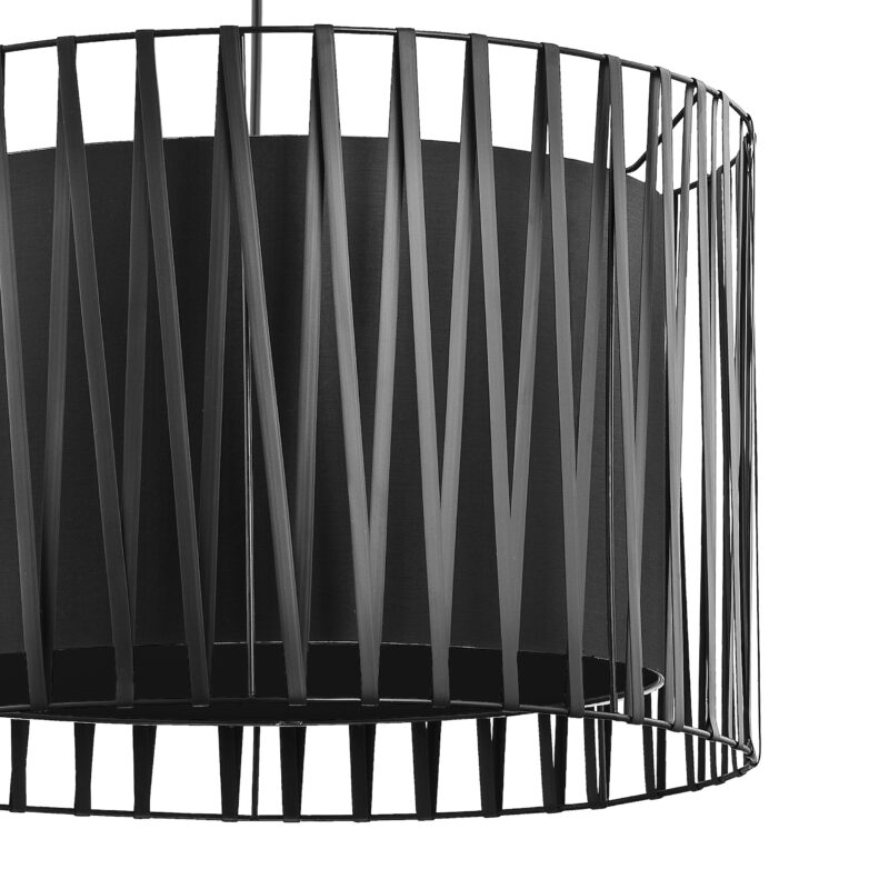 Lampa Wisząca TK Lighting Harmony Black x3 - obrazek 3