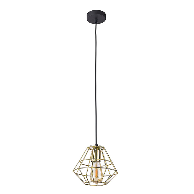 Lampa Wisząca TK Lighting Diamond Gold x1