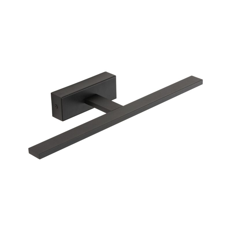 Kinkiet TK Lighting Gallery LED Black 12W x1 - obrazek 3