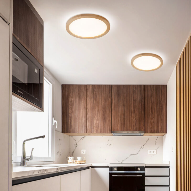 Plafon TK Lighting Aqua Wood Buk 400 36W LED x1 - obrazek 4