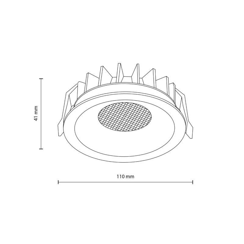 Oprawa TK Lighting Nexus White Cct 18W x1 - obrazek 3