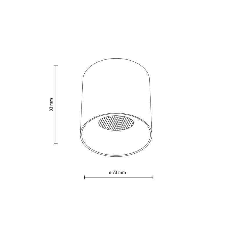 Spot TK Lighting Blaze Black Cct 12W x1 - obrazek 7