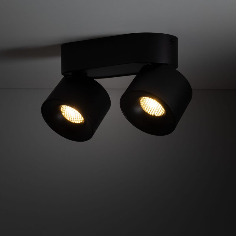 Spot TK Lighting Spark Duo Black Cct 20W x2 - obrazek 3