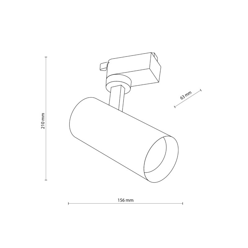 System szynowy TK Lighting Tracer White Cct 10W x1 - obrazek 9