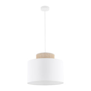 Lampa Wisząca TK Lighting Duo White Juta x1