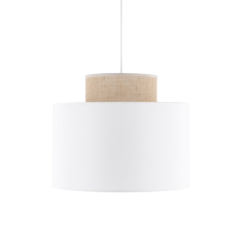 Lampa Wisząca TK Lighting Duo White Juta x1 - obrazek 7