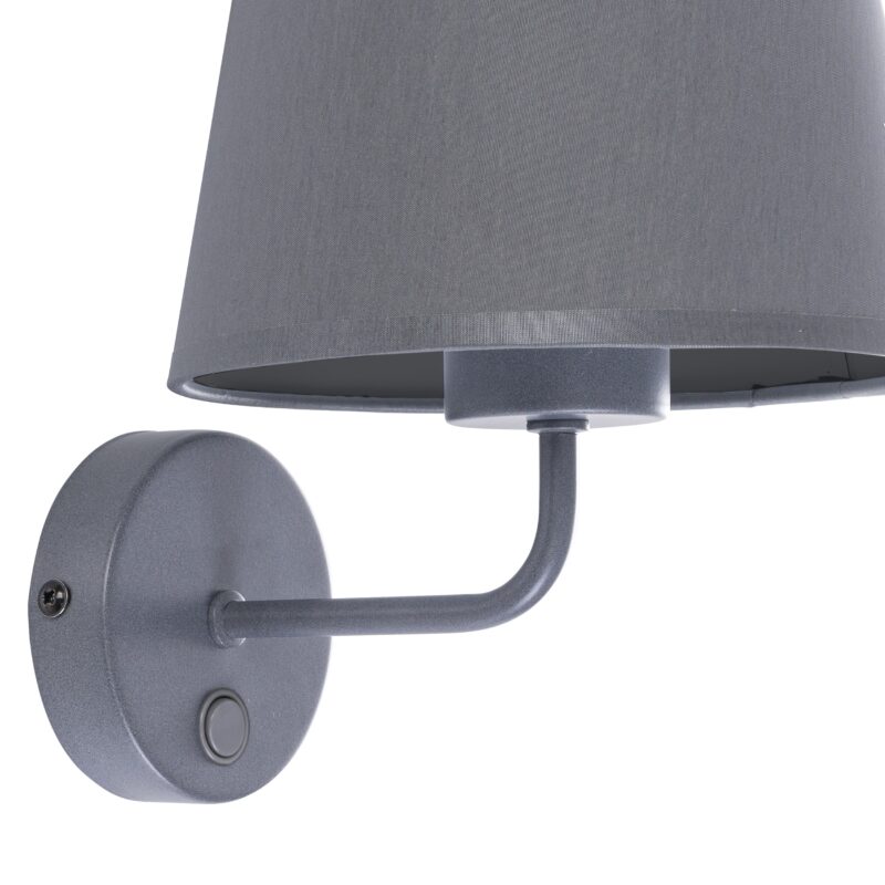 Kinkiet TK Lighting Maja Gray x1 - obrazek 3