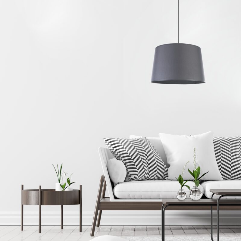Lampa Wisząca TK Lighting Maja Gray x1 - obrazek 3