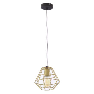 Lampa Wisząca TK Lighting Diamond Mm Złoty Proszek x1